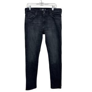 Hollister Men's Skinny Epic Flex Jeans, Black, 32x34